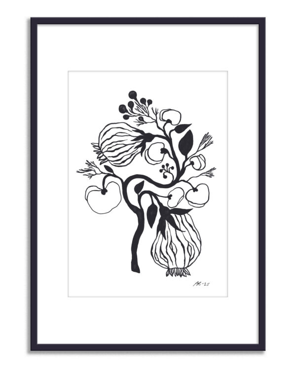 Blomstrande print - Floral