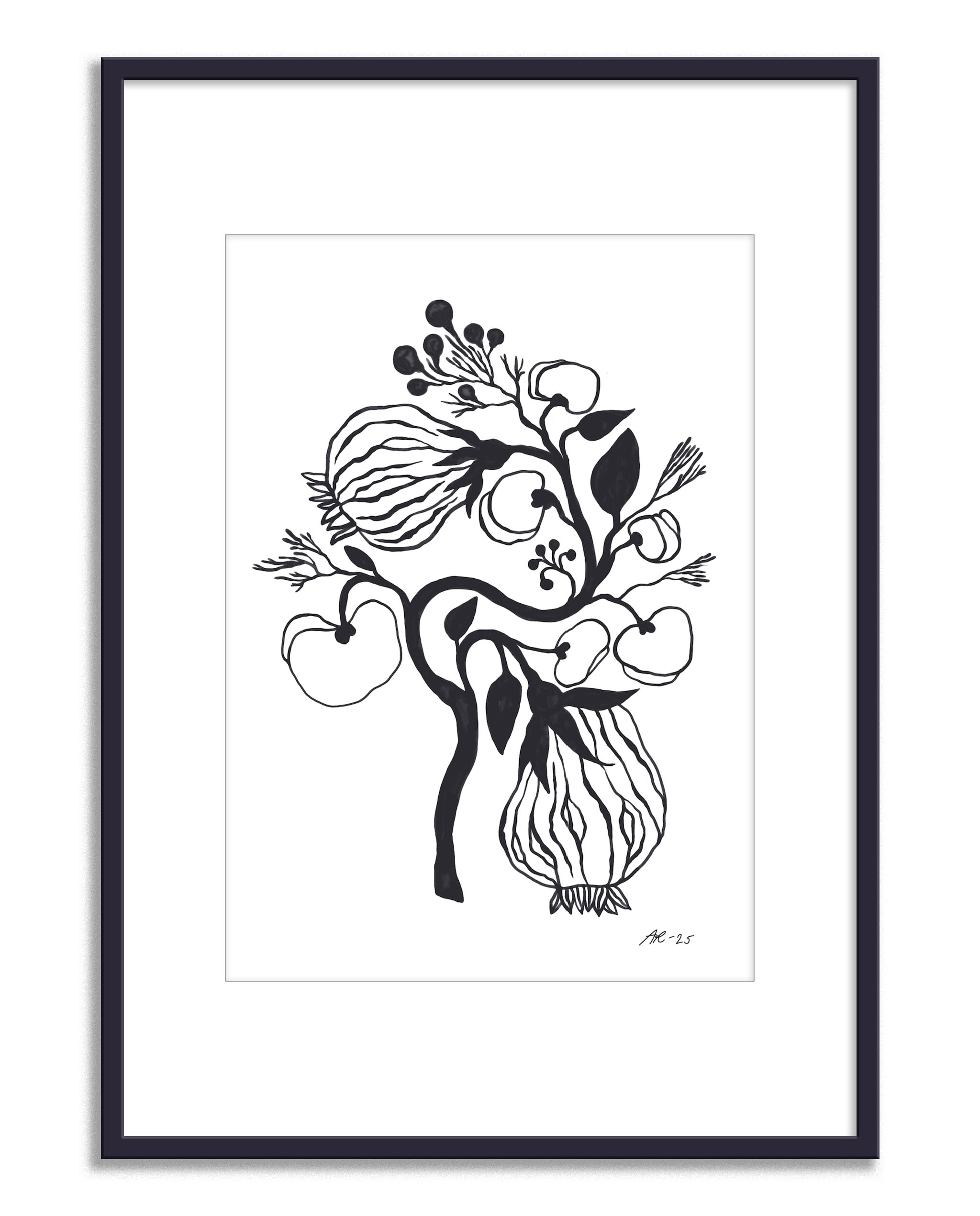 Blomstrande print - Floral