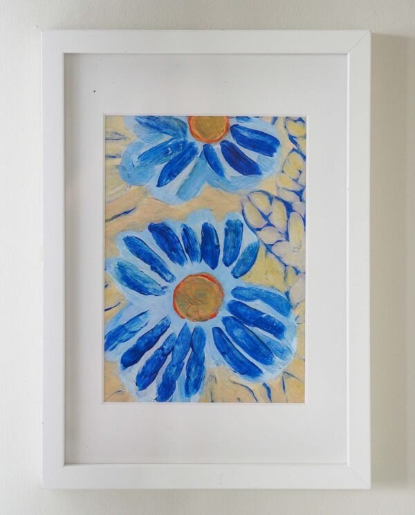 Kronblad original - Blå