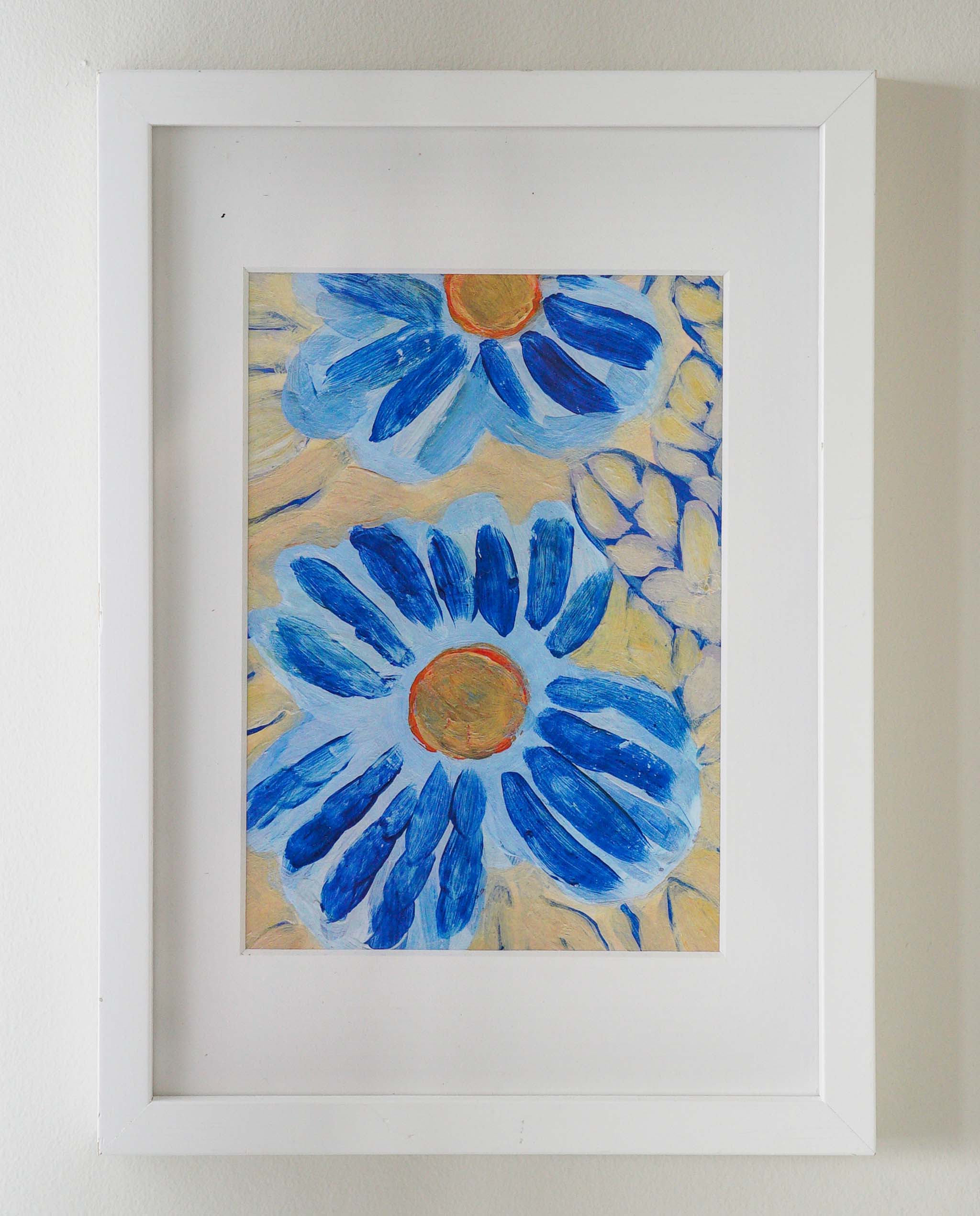 Kronblad original - Blå