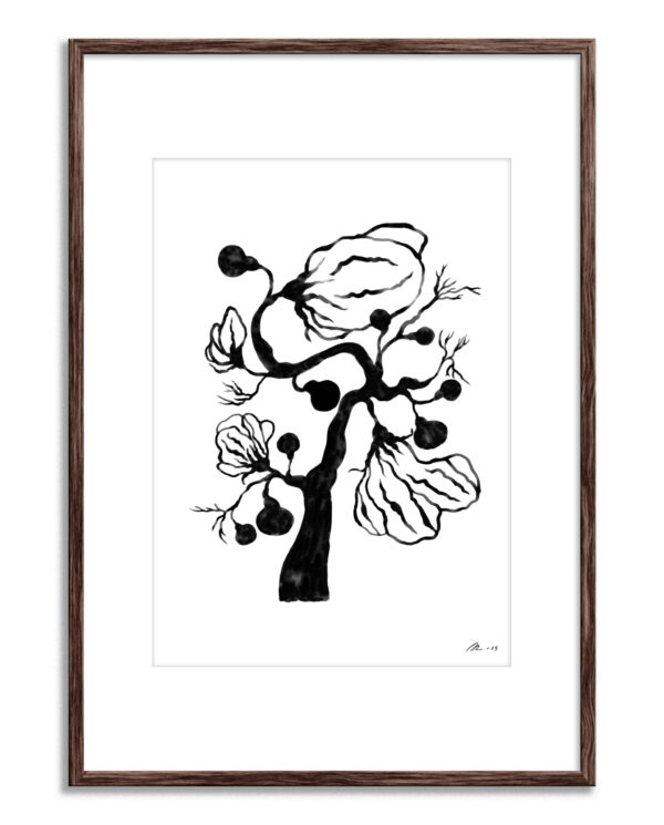 Trädet print - Floral