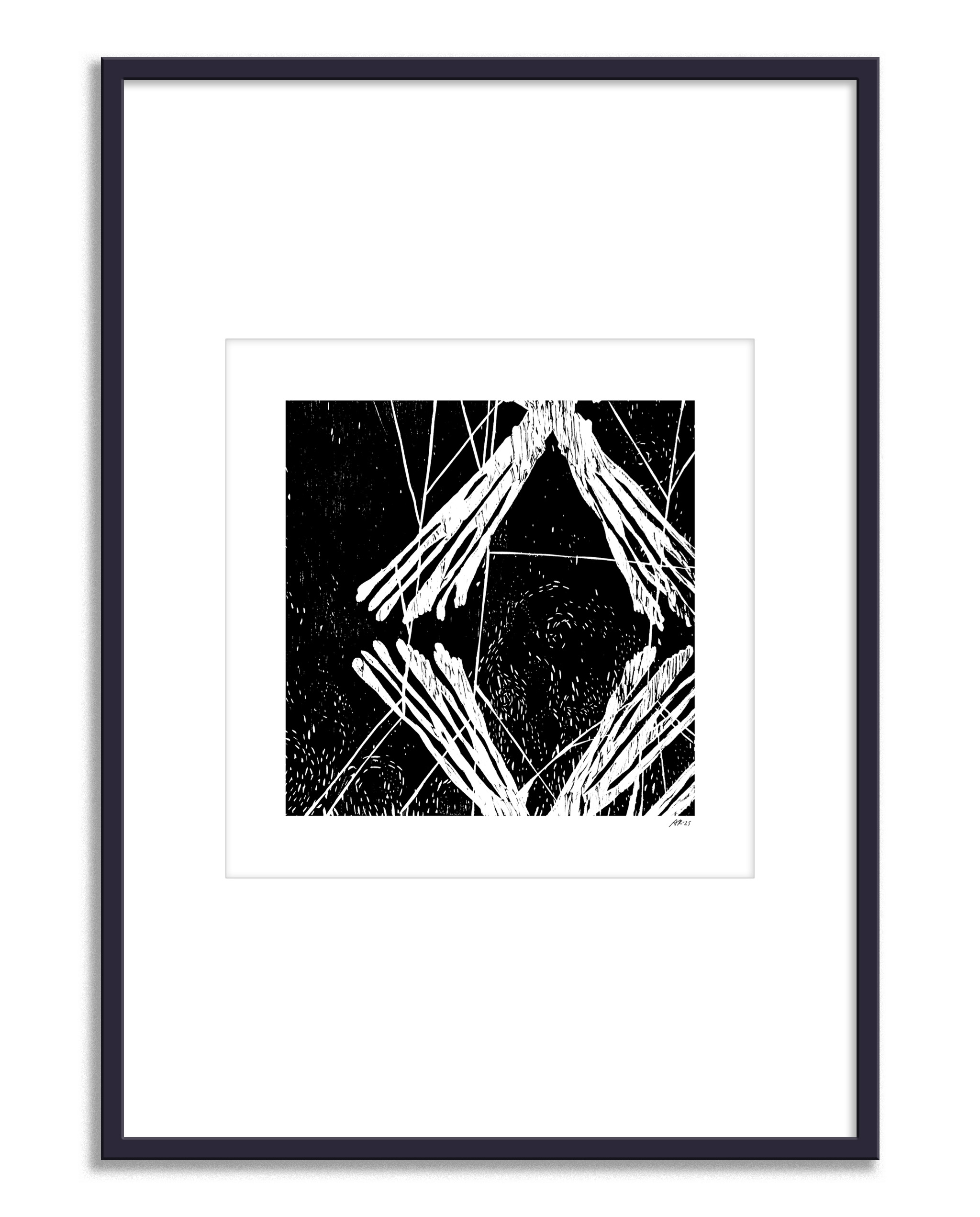 Träklang print - Skuggor