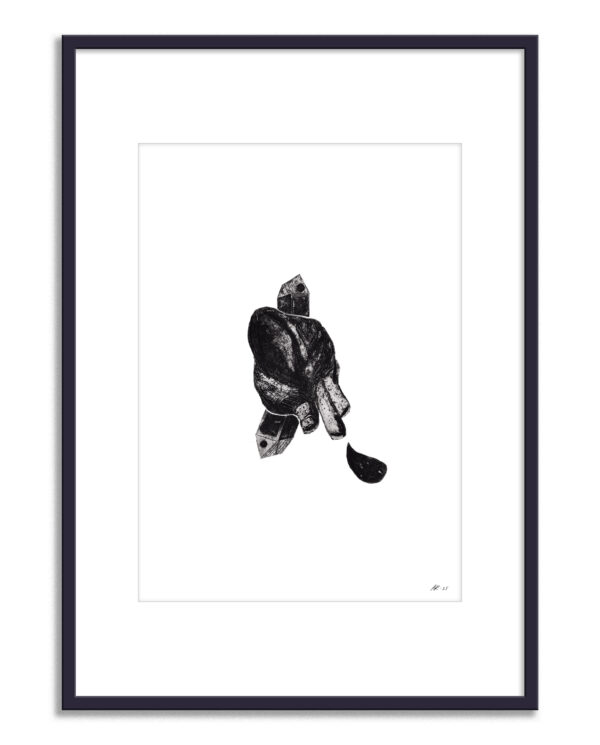 Tysta slag print - Skuggor