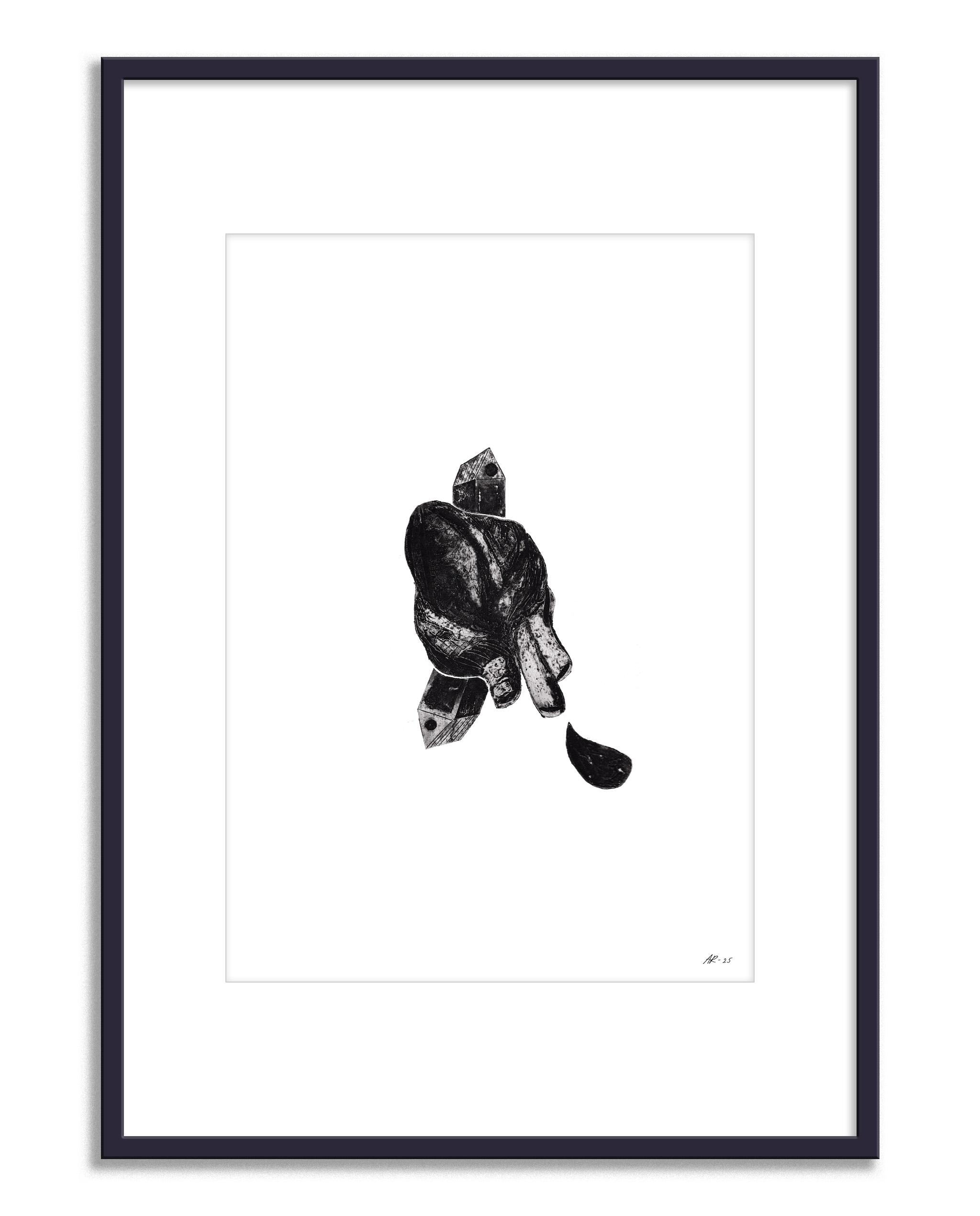 Tysta slag print - Skuggor