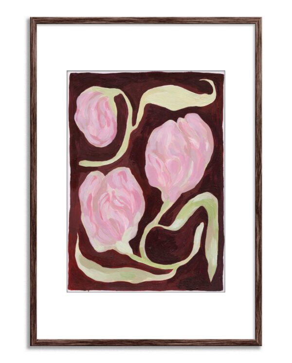 Delad rörelse print - Mellanrum